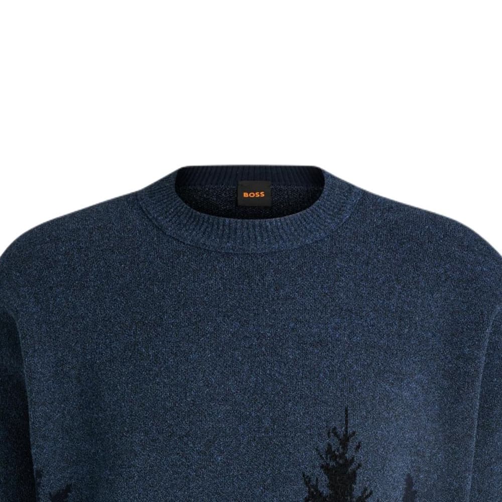 Кофта Hugo Boss Синие Мужские Свитера - изображение 2