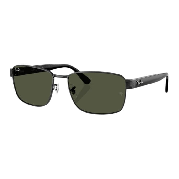 Солнцезащитные очки RayBan Металлические Квадратные Солнцезащитные Очки Унисекс - изображение 1