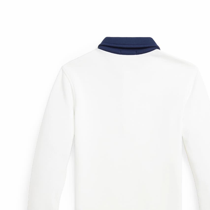 Polo Ralph Lauren Худи-ханьфу Платье FW24 Выстиранный Белый Детский - изображение 5