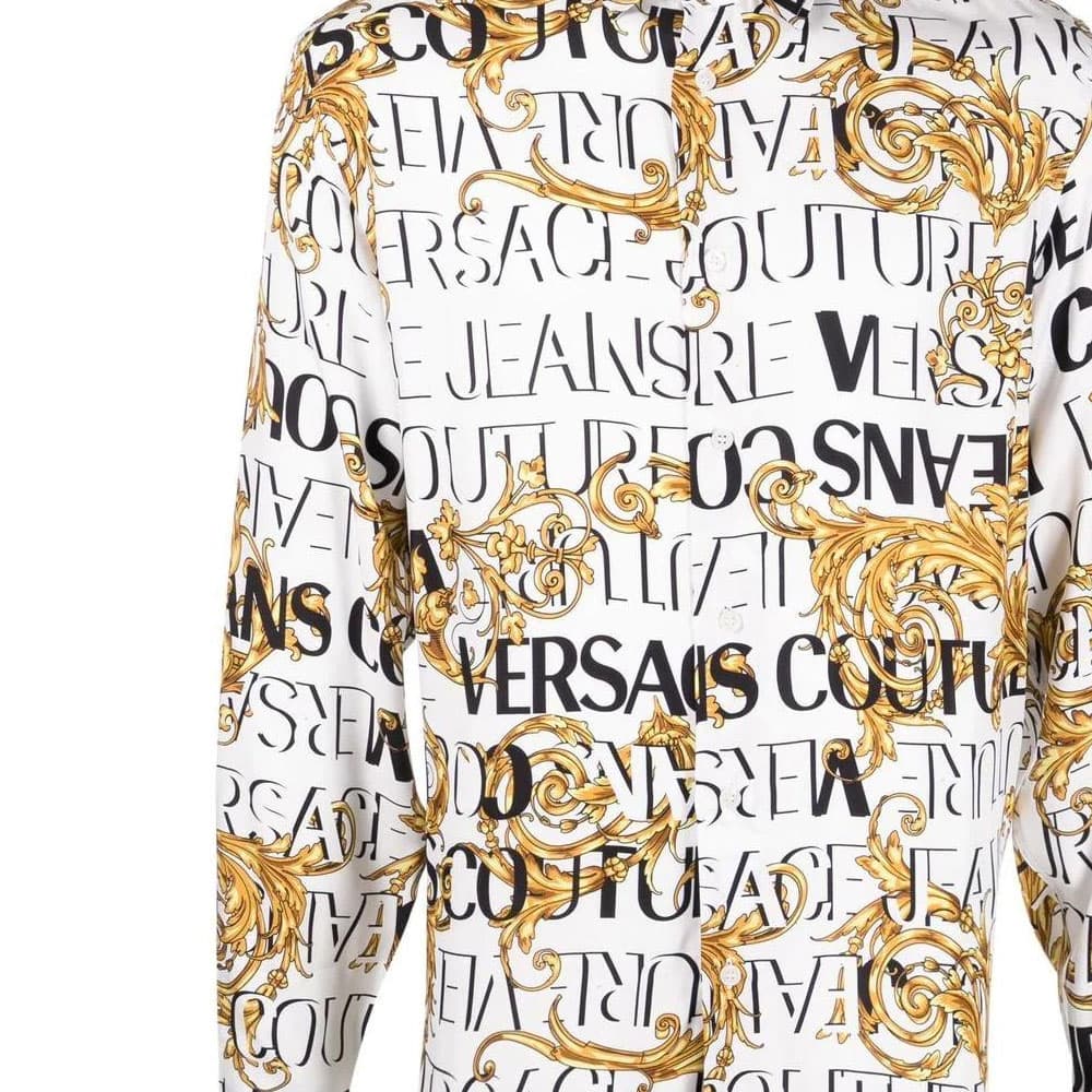 Рубашка VERSACE JEANS COUTURE FW22 Logo - изображение 5