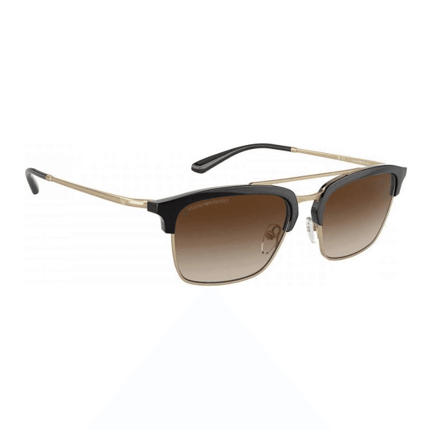Солнцезащитные очки EMPORIO ARMANI Солнцезащитные очки OVAL METALL Мужские Золотые - изображение 2