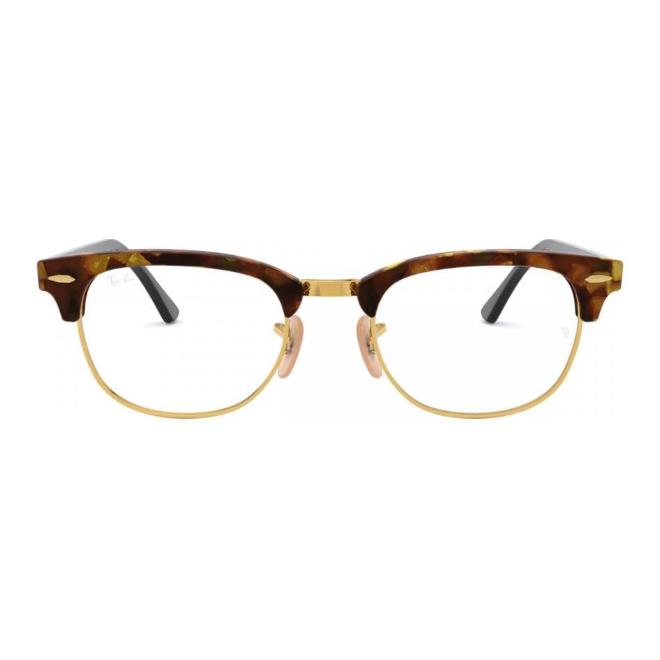 Оправа RayBan Пластиковые квадратные оправы для очков унисекс цвет черепаховый - изображение 2