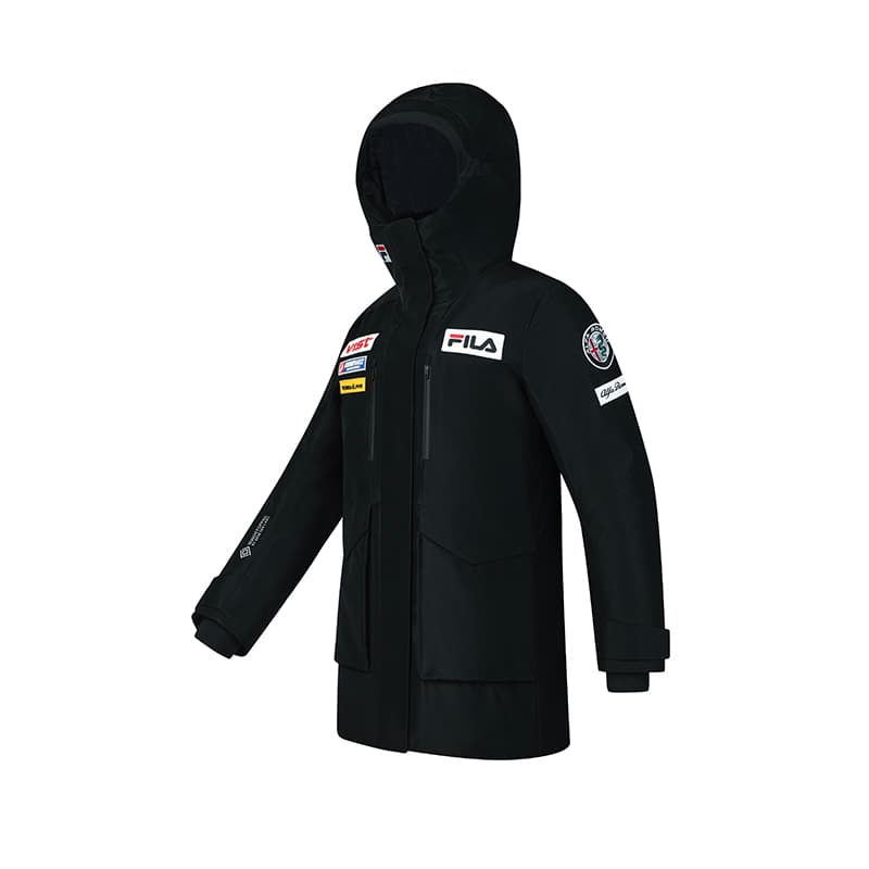 Пуховик FILA SKI Пуховик Женский Темно-Черный - изображение 2