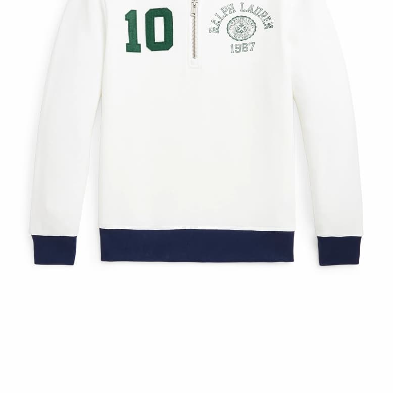 Polo Ralph Lauren Худи-ханьфу Платье FW24 Выстиранный Белый Детский - изображение 4