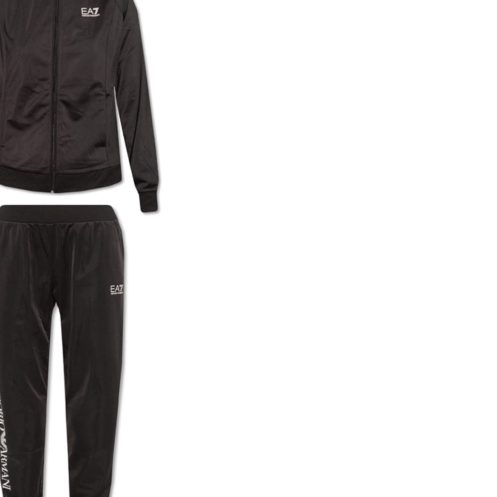 EMPORIO ARMANI EA7 SS23 Повседневный костюм женский черный - изображение 5