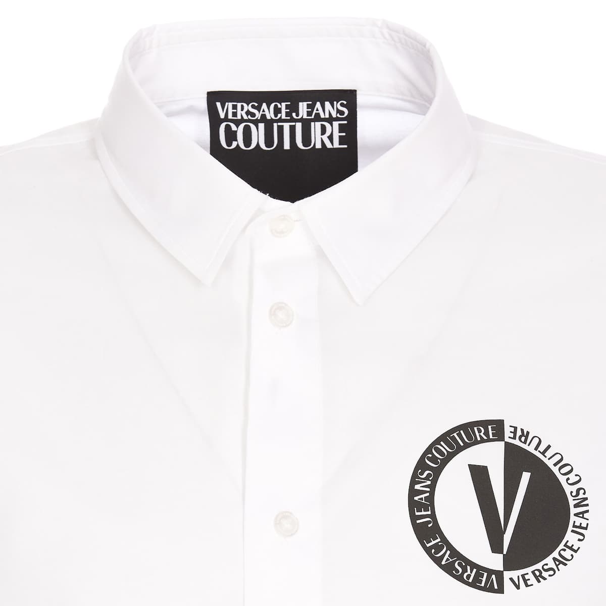 Рубашка VERSACE JEANS COUTURE SS23 Logo - изображение 3