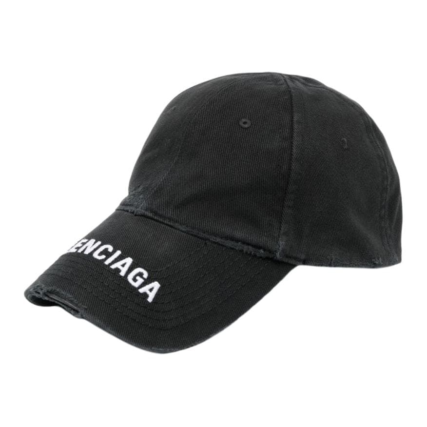 Кепка Balenciaga Хлопковые кепки мужские черные - изображение 4