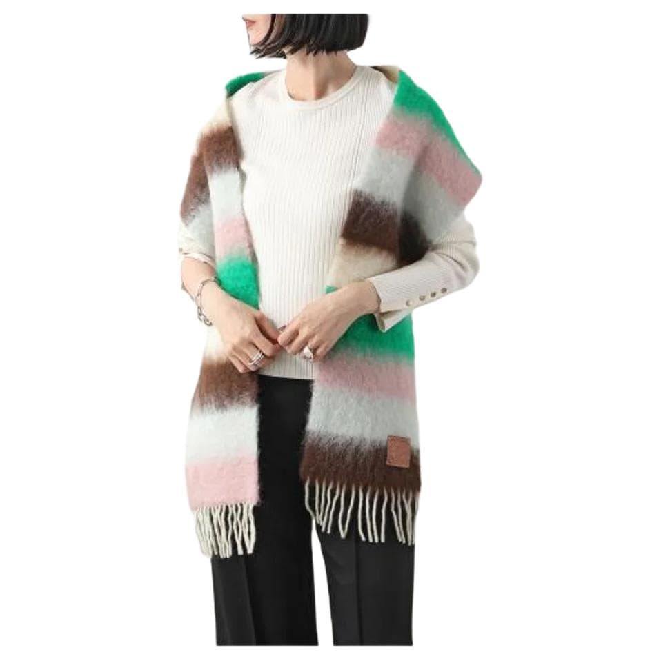 Шарф LOEWE Wool Scarf Multicolor - изображение 4