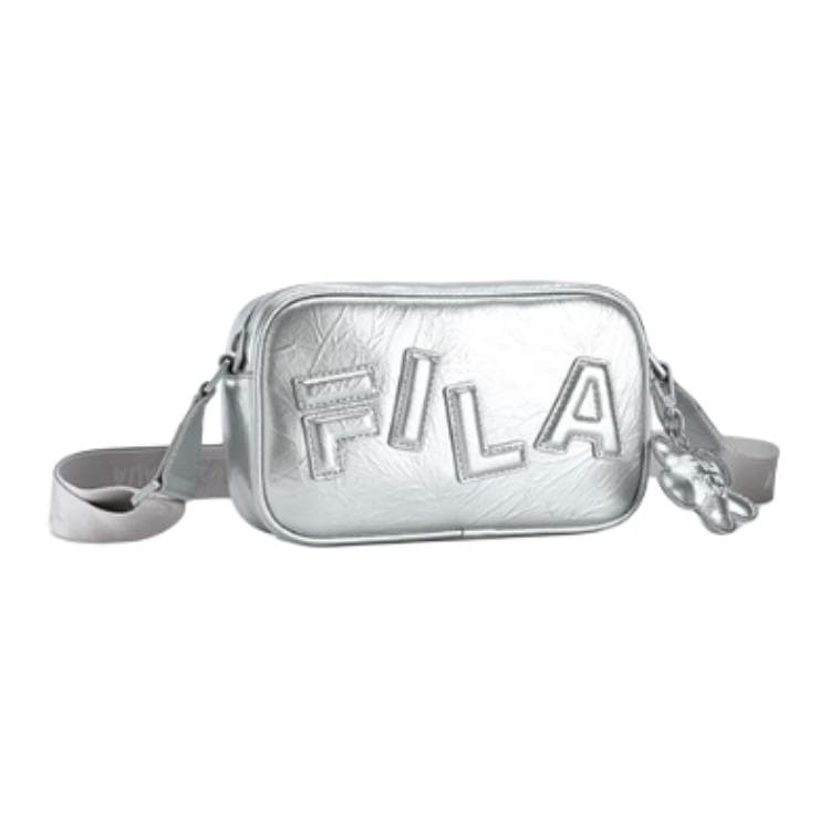 Сумка через плечо FILA ПУ (полиуретан) Сумка через плечо Женская Серый Серебряный - изображение 3