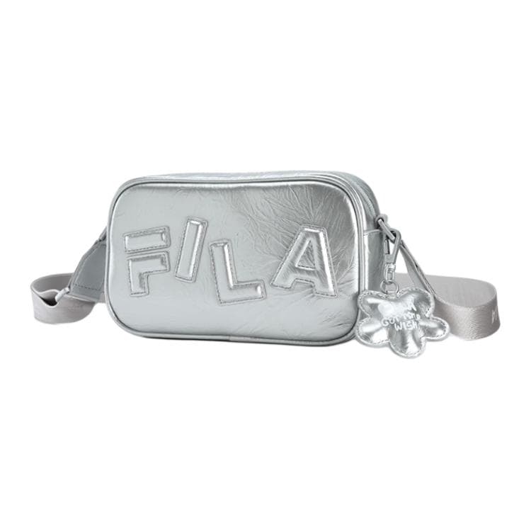 Сумка через плечо FILA ПУ (полиуретан) Сумка через плечо Женская Серый Серебряный - изображение 2