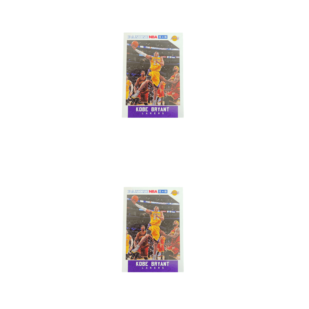 Коллекционные карточки PANINI Коби Брайант Леброн Джеймс 2015 Баскетбольные Карты НБА Лейкерс Специальное Издание Коллекция Карт - изображение 3