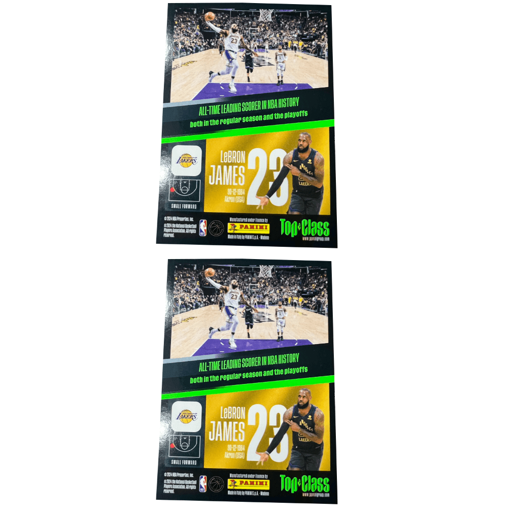 Коллекционные карточки PANINI Лейкерс HALL OF FAMERS LeBron James TC COLLECTION Teca Dunk Баскетбольная карта РАРНАя спортивная карта 1 шт - изображение 3