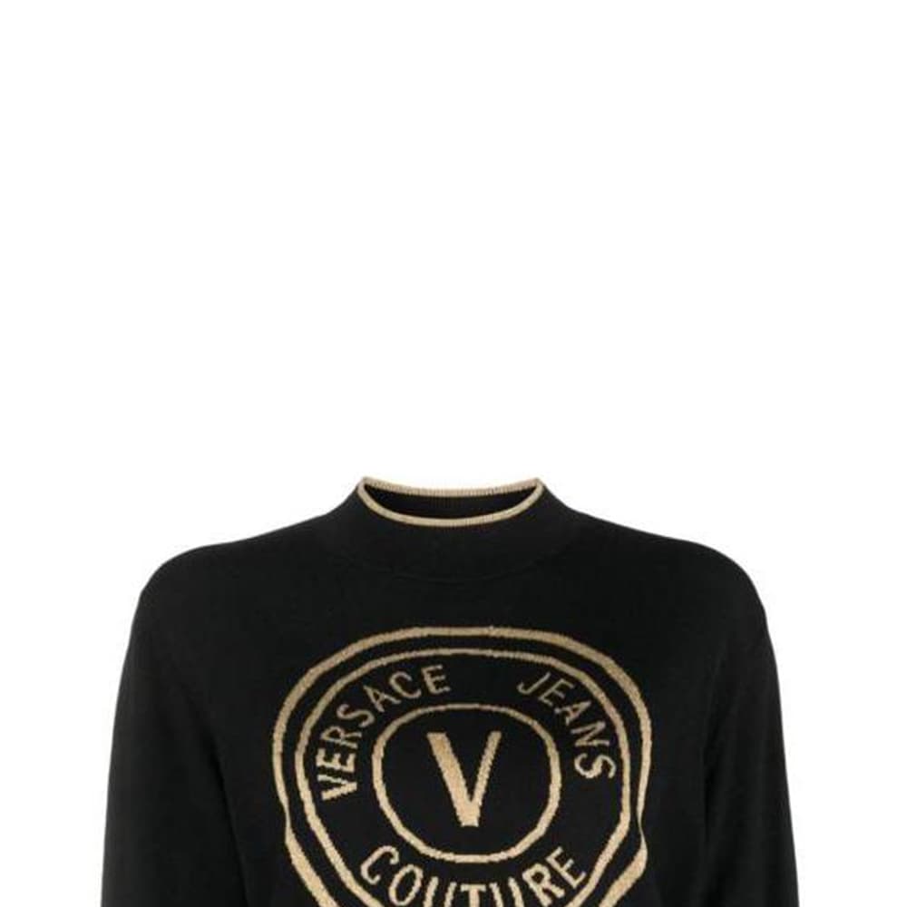 Кардиган VERSACE JEANS COUTURE Свитер Женский Черный - изображение 2