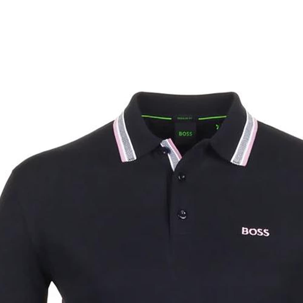 Поло HUGO BOSS Поло Мужское Темно-синий - изображение 3