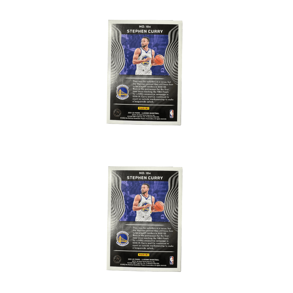Коллекционные карточки Panini 2021 Баскетбол NBA Panini Golden State Warriors Stephen Curry Klay Thompson Рефракция Редкие Карты - изображение 4