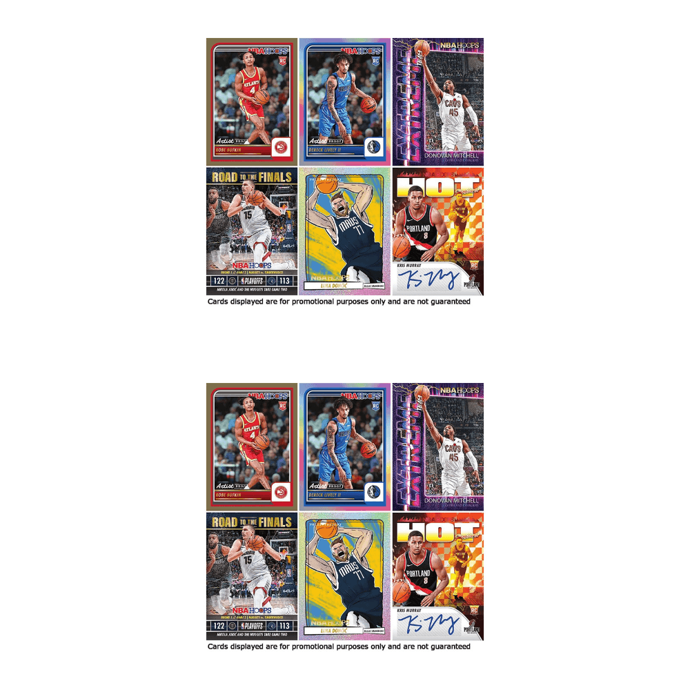 Коллекционные карточки PANINI NBA 2023-23 NBA Hoops Trading Cards Blaster Box - изображение 4