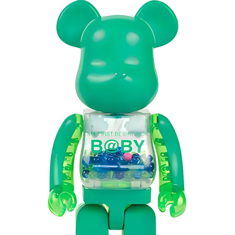 Фигурка BE@RBRICK MY FIRST B@BY Green Fairy MACAU 2022 - изображение 3