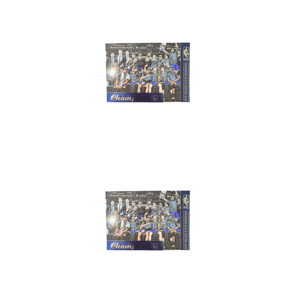 Коллекционные карточки PANINI Оральные пробиотики PANINI Golden State Warriors Thompson Зеленый Группа Чемпионов PHOTO Редкие Карточки - изображение 4