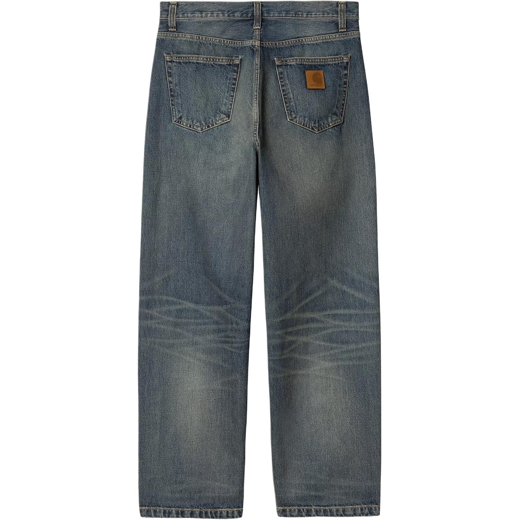 Штаны Carhartt WIP FW24 Blue Landon Джинсы Унисекс Blue - изображение 2