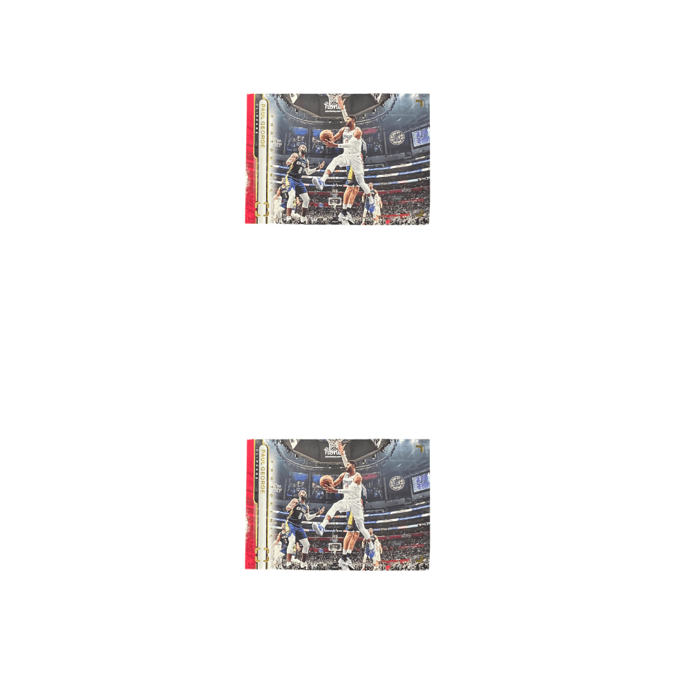 Коллекционные карточки PANINI Павл Джордж 2022 23 Баскетбол NBA Щипцы На площадке Специальное издание Общее Редкая спортивная карта 1 шт - изображение 4