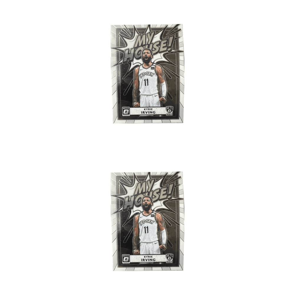 Коллекционные карточки PANINI Нетс Kyrie Ирвинг Euro GOD Коллекция "Ревущая Церемония MY House" Специальное Издание Игровая Карта РАР - изображение 4