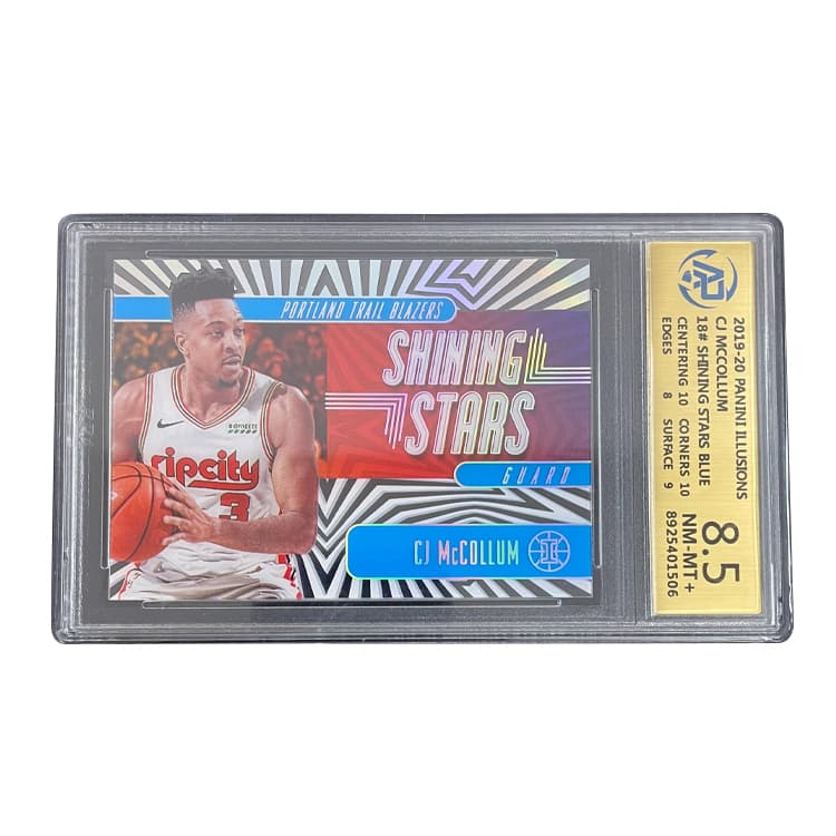 PANINI 2019 20 Trail Blazers CJ McCollum Коллекция Фэнтези Фильм Рефракция Фильм Звезда Карта Карта Товар Access - изображение 1