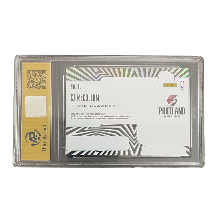 PANINI 2019 20 Trail Blazers CJ McCollum Коллекция Фэнтези Фильм Рефракция Фильм Звезда Карта Карта Товар Access - изображение 2