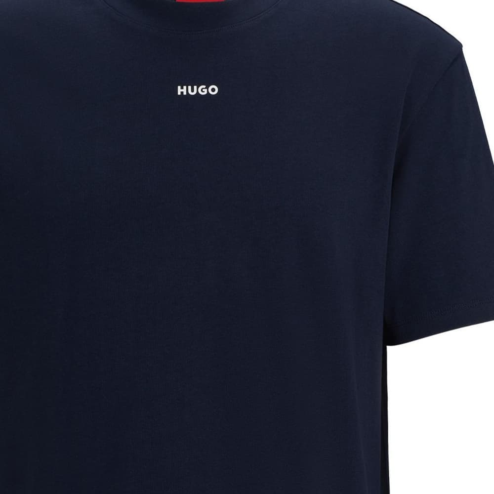 Футболка HUGO BOSS Cotton-Jersey Relaxed-Fit T-Shirt With Logo Print T - изображение 6