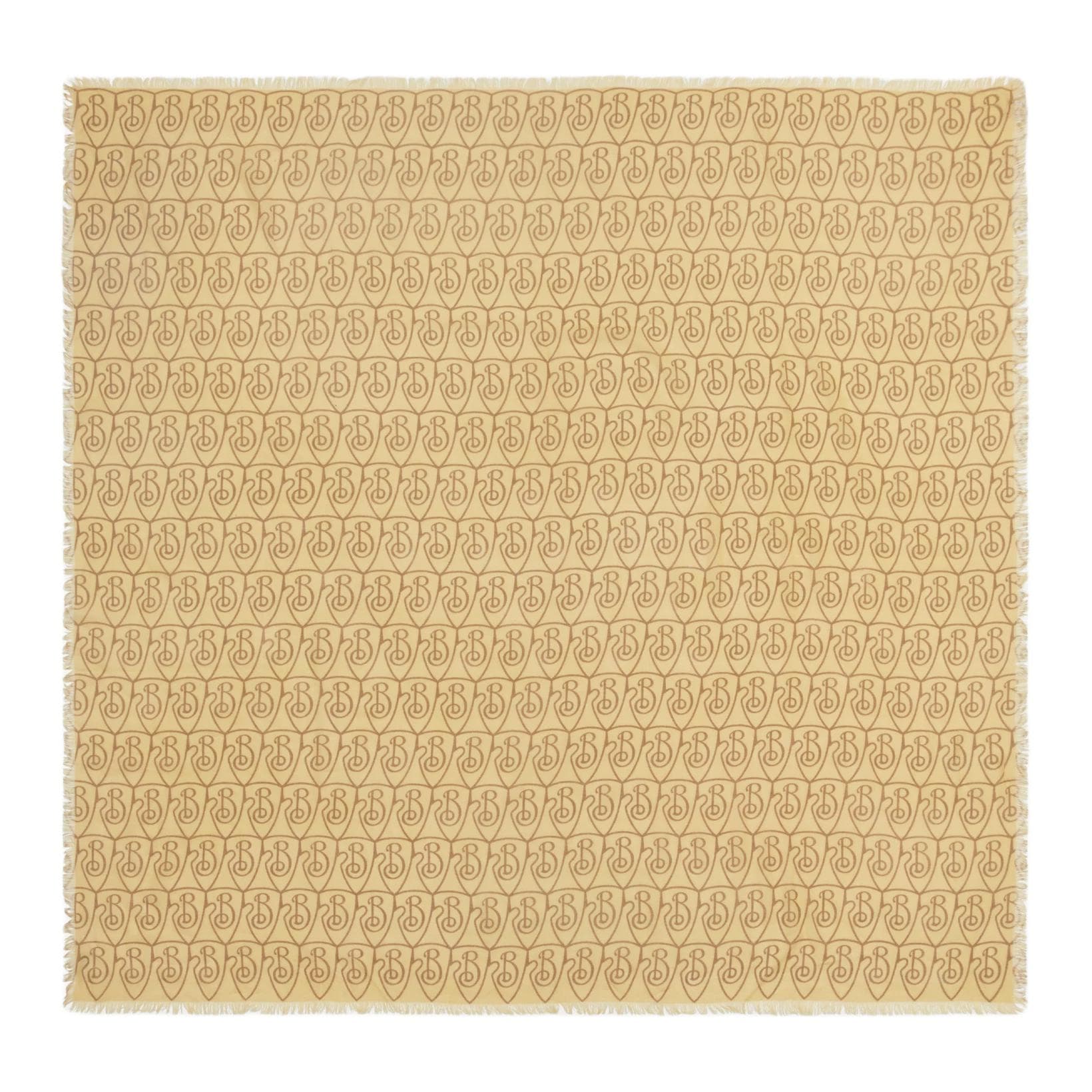 Шарф Burberry Wool Knit Платки Унисекс Песок - изображение 1