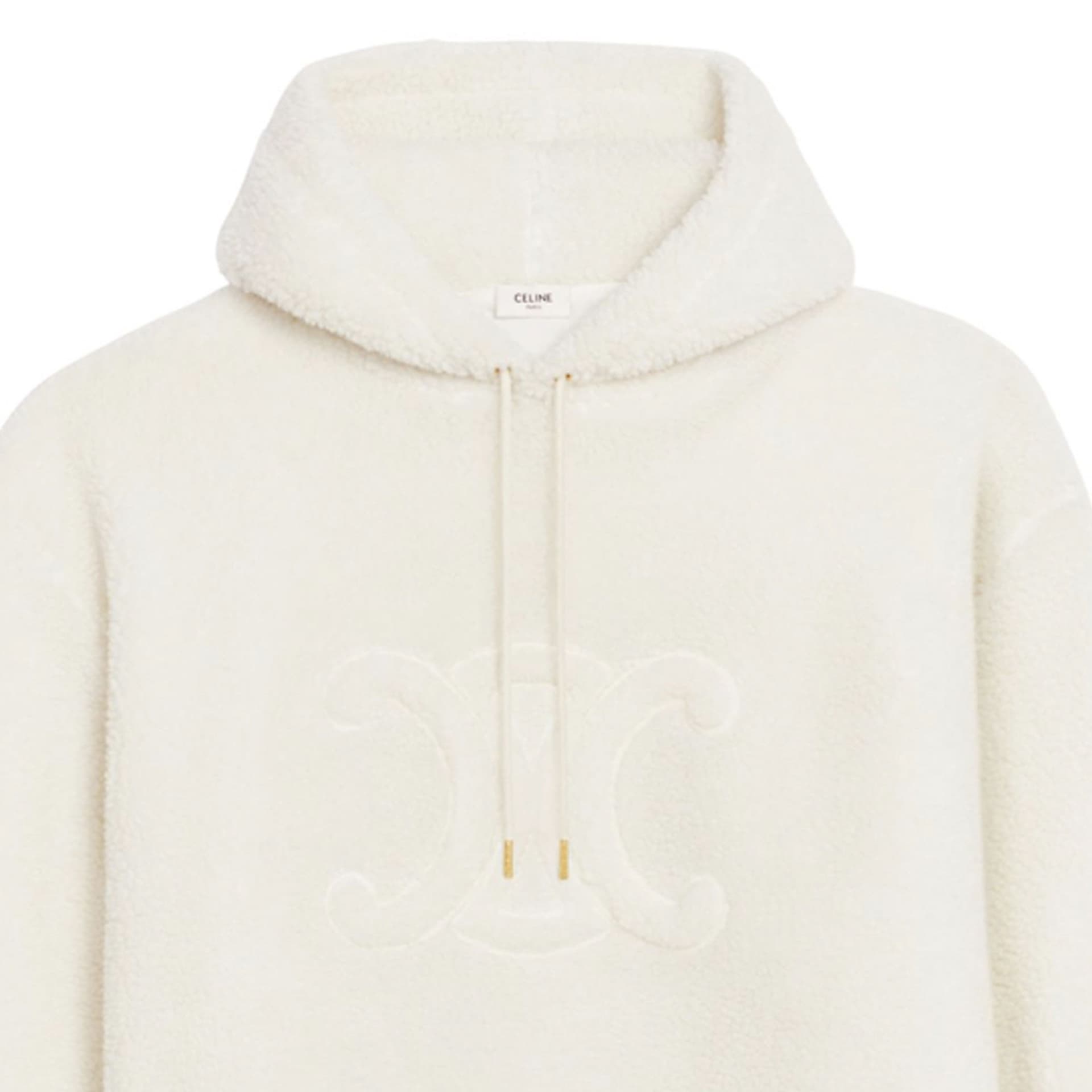 Худи CELINE Hoodie Off-White - изображение 4