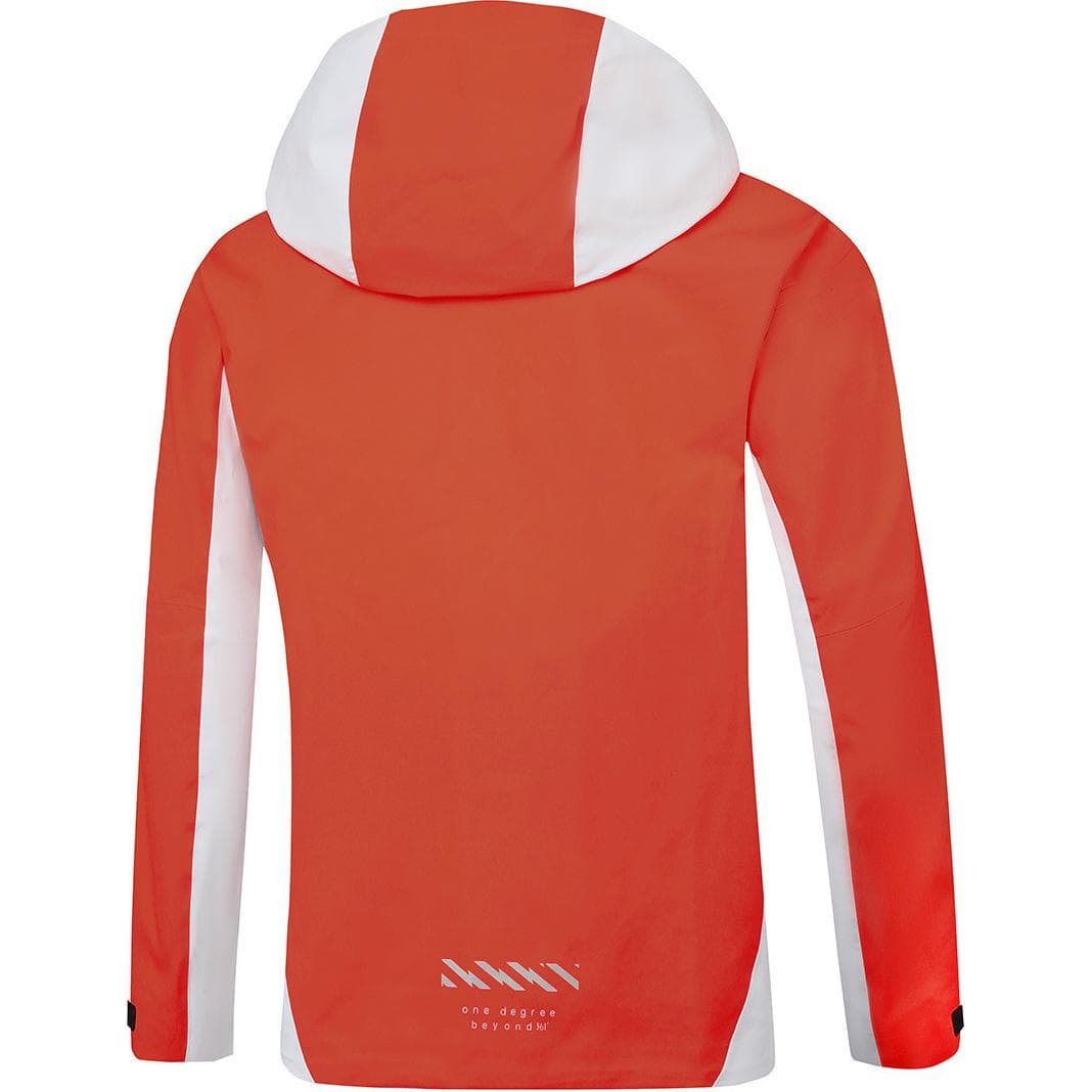 Демисезонная куртка 361° Running Collection Ветрозащитная ветровка Мужская LIGHTHOUSE Серый Пламенный Оранжевый - изображение 2