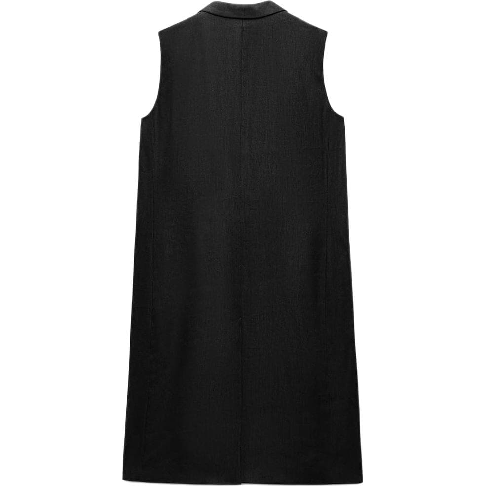 ZARA ZW Series Жилет Женские Черный - изображение 2