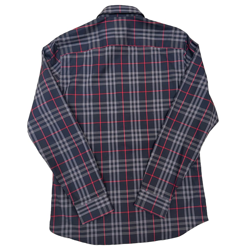 Рубашка Burberry Мужские Синие Рубашки - изображение 2