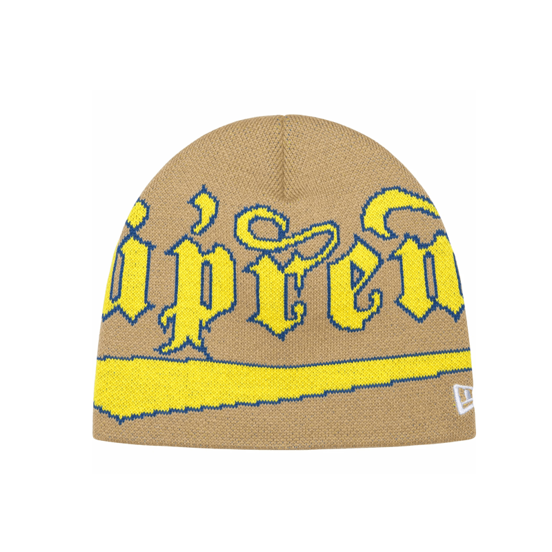 Шапка Supreme X New Era Шапки-бини Унисекс Черный Зеленый Синий Красный Оранжевый Бежевый - изображение 3