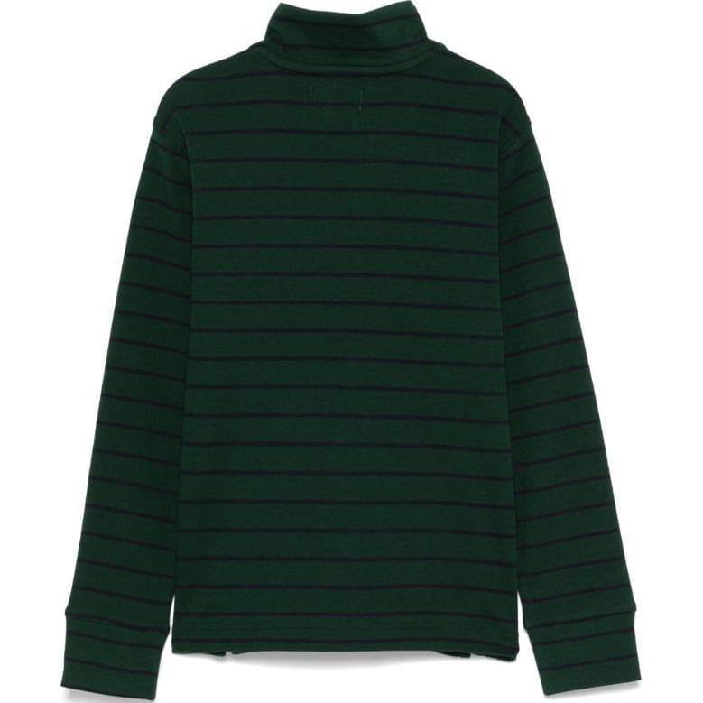 Футболка Polo Ralph Lauren T-рубашка темно-зеленая детская - изображение 2