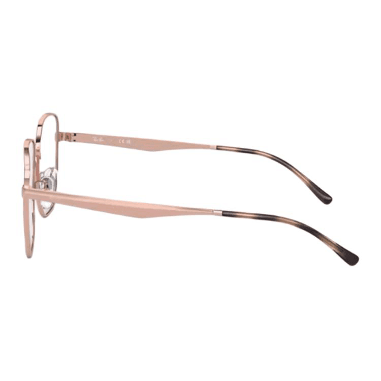 Оправа RayBan Металлические оправы для очков с фигурным дизайном унисекс медный цвет - изображение 3