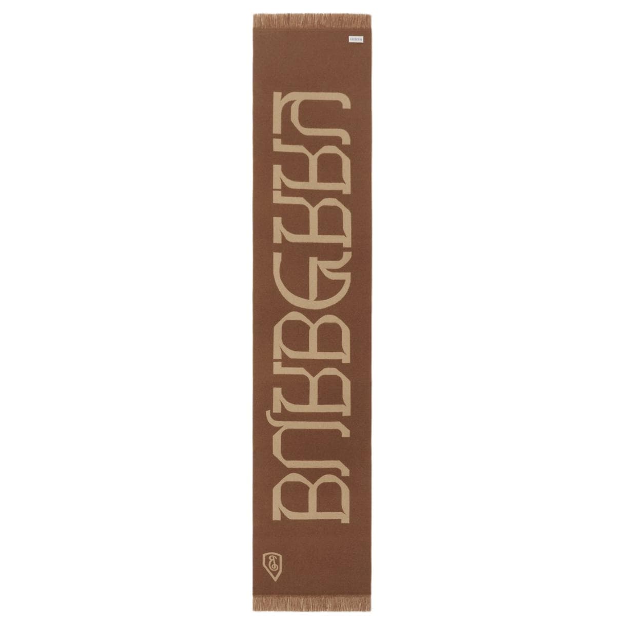 Шарф Burberry Wool Knit Платки Унисекс Коричневый - изображение 2