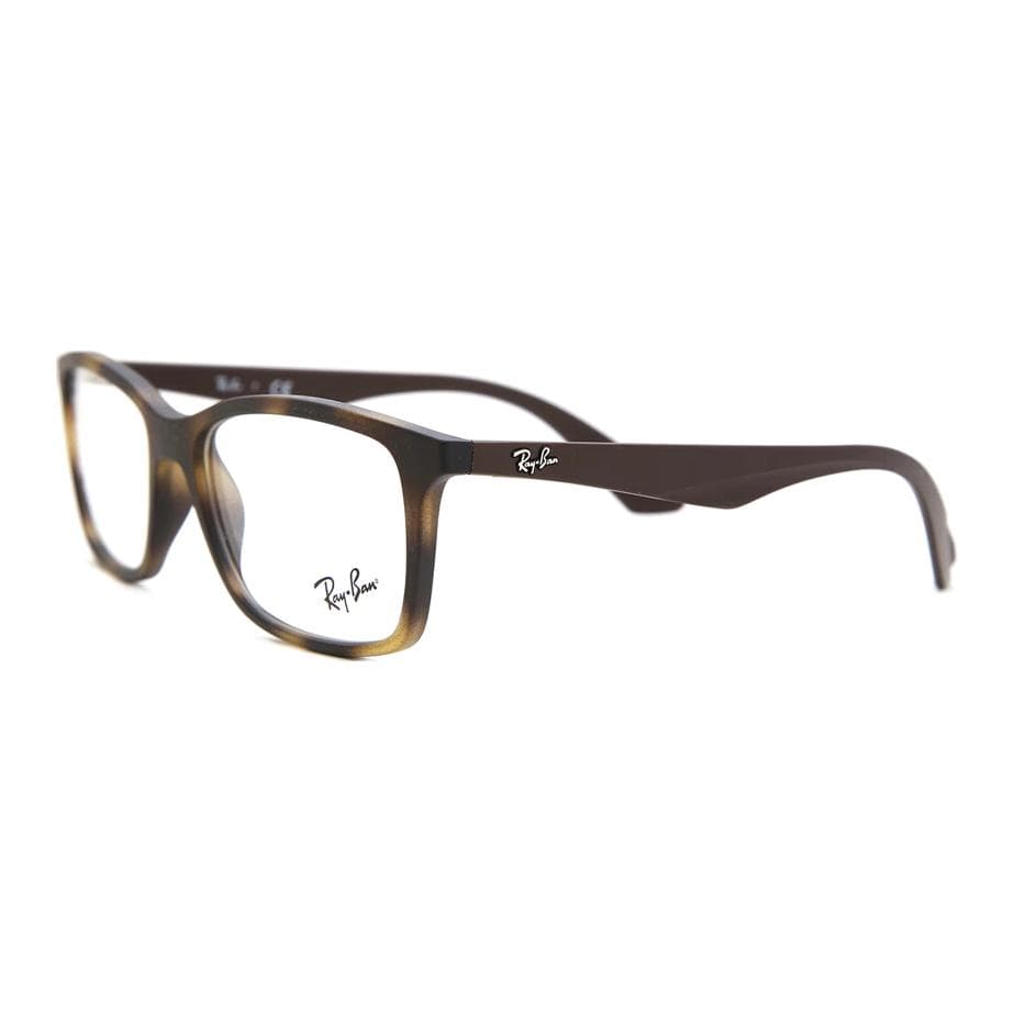 Оправа RayBan Пластиковые прямоугольные оправы для очков унисекс с узором "черепаха" - изображение 1