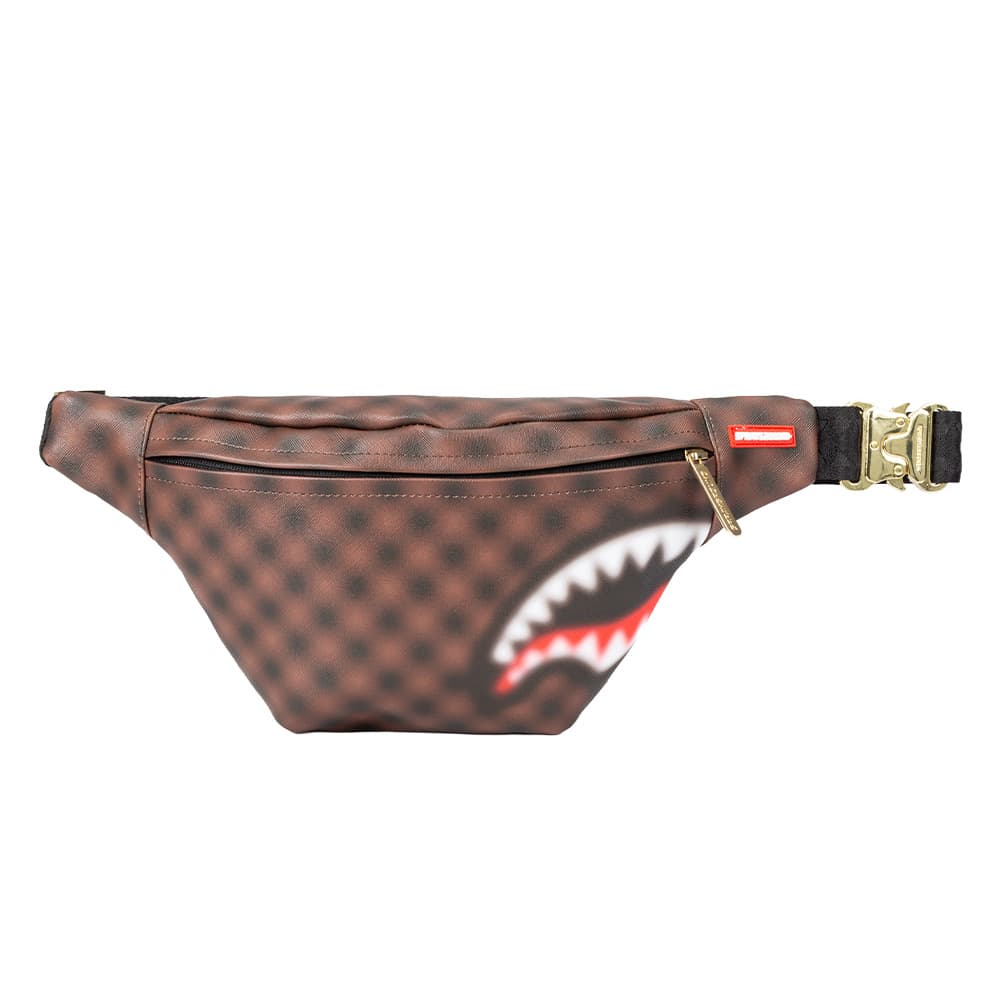 Поясная сумка SPRAYGROUND PVC Поясная сумка (бандана) Обычный (стандартный) Унисекс Коричневый - изображение 1