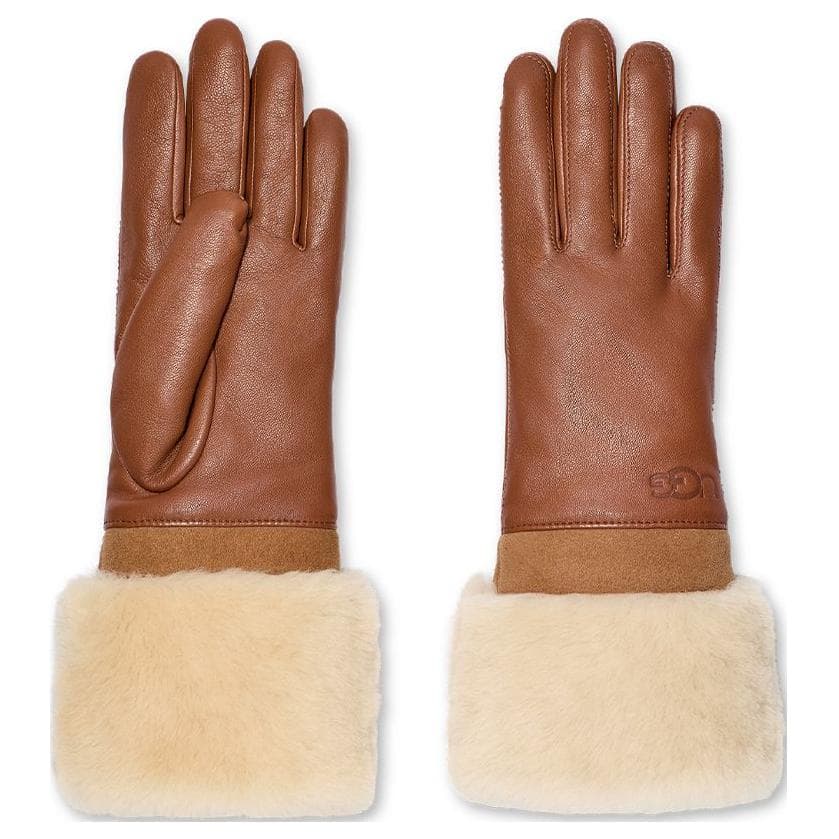 UGG Овчина Пальцевые Женские Каштановый - изображение 2