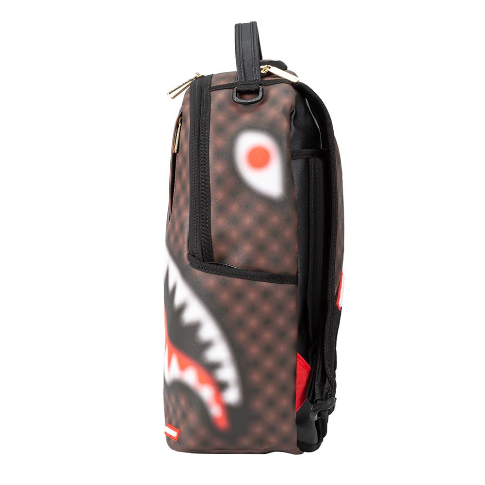 Рюкзак SPRAYGROUND ПВХ Рюкзак Стандартный (Standard) Унисекс Коричневый - изображение 3