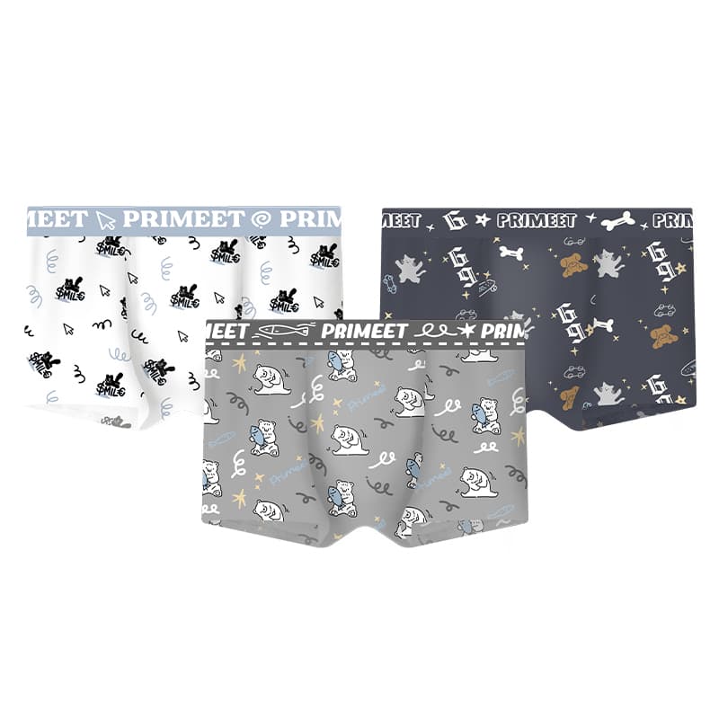Трусы PRIMEET Нижнее белье Скейтборд Puppy Collection Мужское 3 упаковки - изображение 5