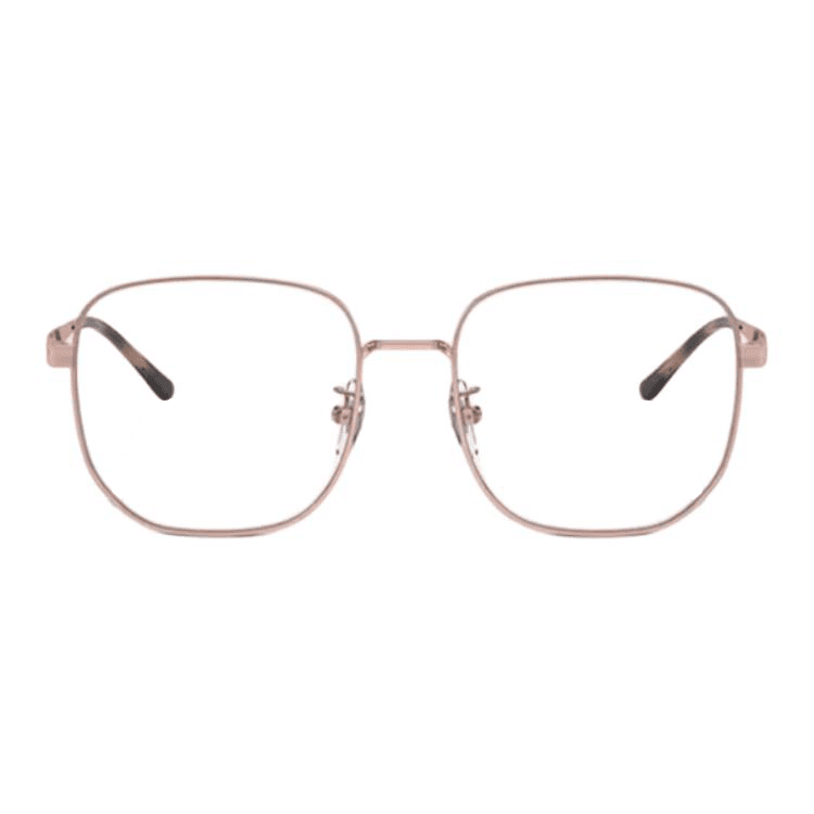 Оправа RayBan Металлические оправы для очков с фигурным дизайном унисекс медный цвет - изображение 2