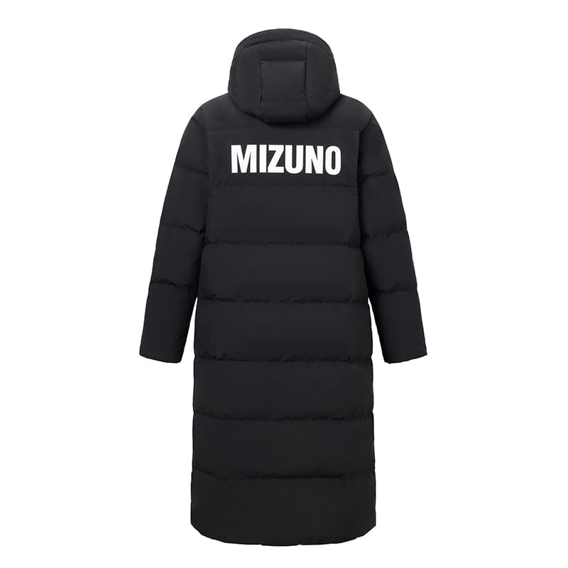 Зимняя куртка Mizuno Пуховик Унисекс Черный - изображение 2