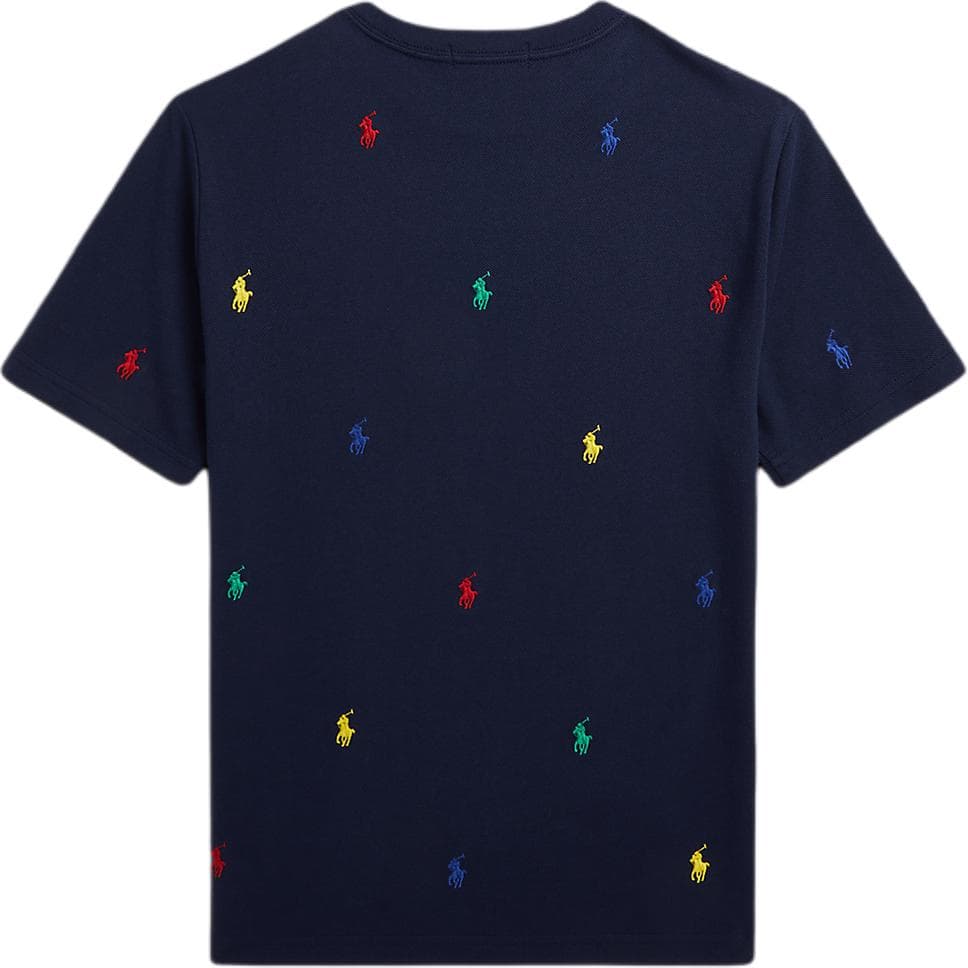 Футболка Polo Ralph Lauren T-рубашка Морской синий Детская - изображение 2