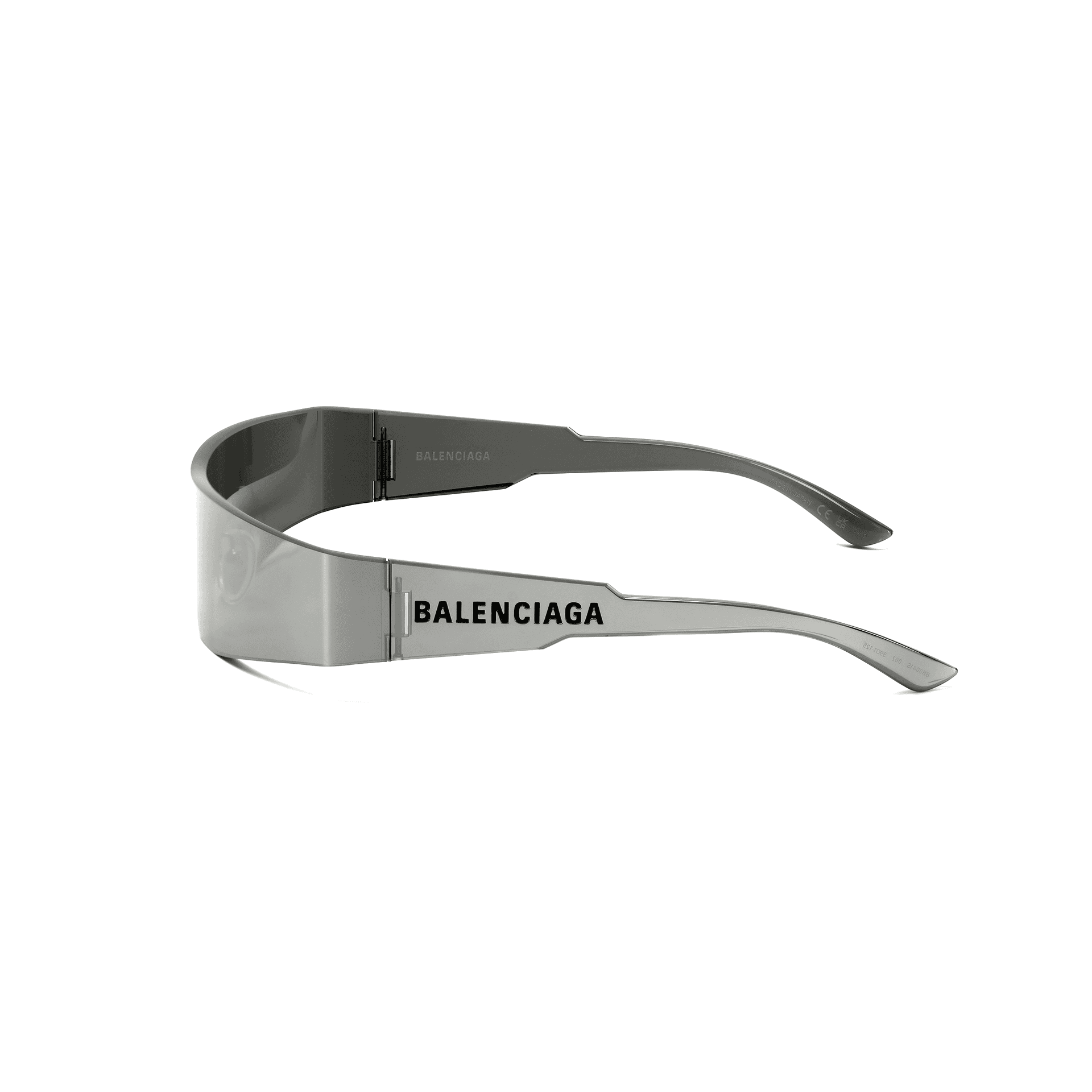 Солнцезащитные очки Balenciaga Mono Silver - изображение 3