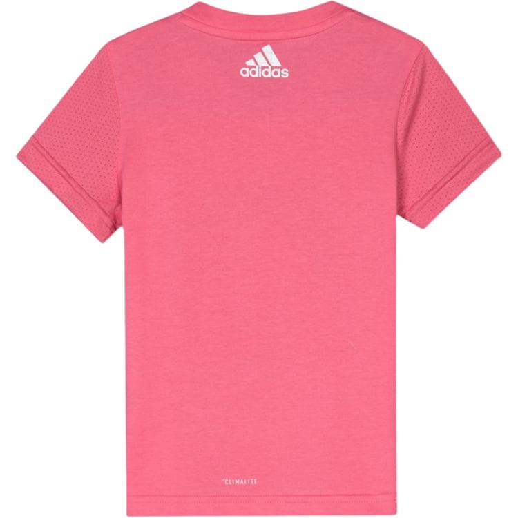 Детский комплект Adidas с юбкой возраст 3-7 лет розовый - изображение 3