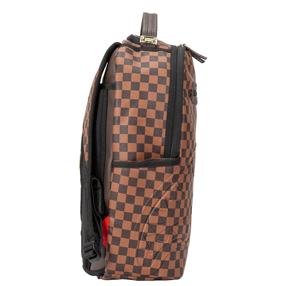 Рюкзак SPRAYGROUND ПВХ (поливинилхлорид) Рюкзак Обычный (стандартный) Унисекс Коричневый - изображение 3