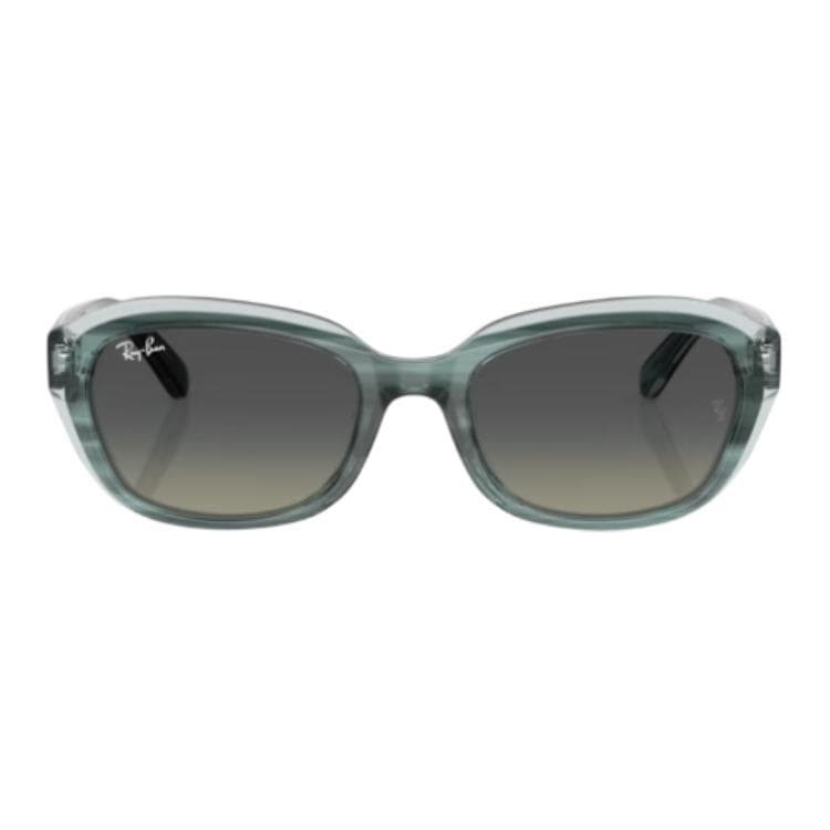 Солнцезащитные очки RayBan Пластиковая оправа Круглые Солнцезащитные очки Детские Зеленые - изображение 2