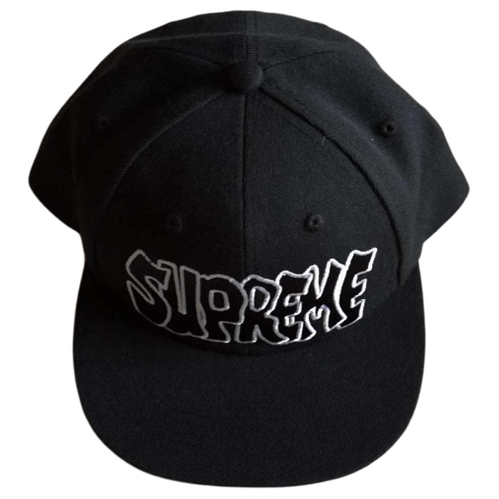 Кепка Supreme Шерстяные Смесь Кепки Унисекс Черные - изображение 2